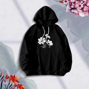 Premium Comfortable (joba-Black) Ladies winter hoodie