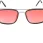 UV Protection Rectangular Sunglasses (Free Size) (For Men & Women, Red)