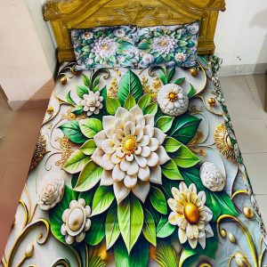 China Premium 3D Design Bed Sheet (1)