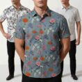 Formal Half Sleeve Printed Shirt